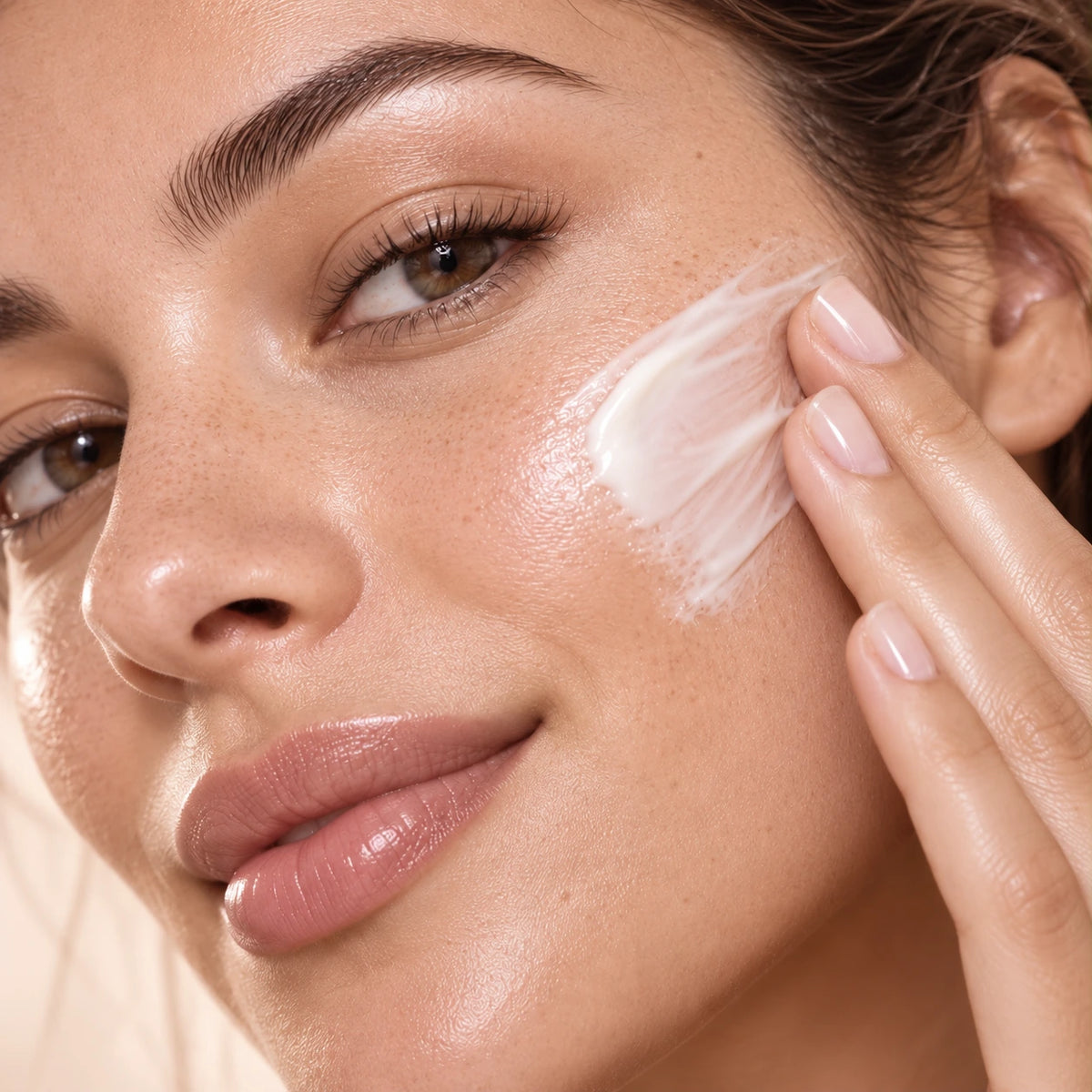 Application de la Crème pour le visage hydralift