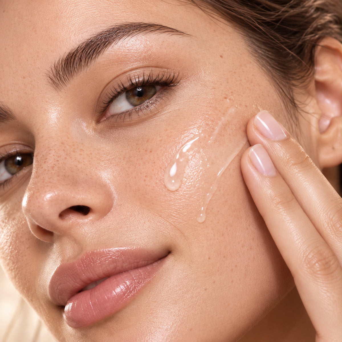 Application du Sérum pour le visage hydralift